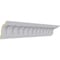Ekena Millwork 3 1/2"H x 3 1/2"P x 4 3/4"F x 94 1/2"L, (1 5/8" Repeat), Cove Dentil Crown Moulding MLD04X04X04DE - alternate 2